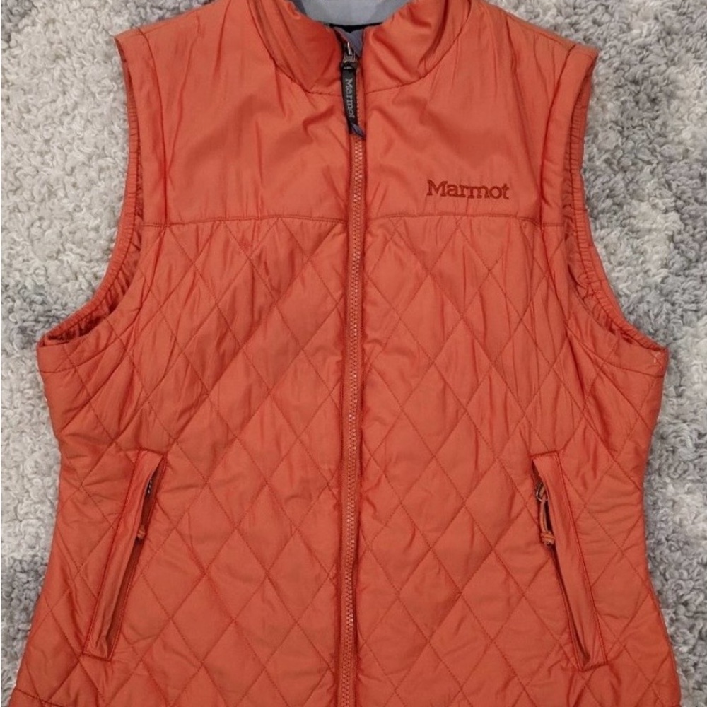 Marmot Women's Quilted Orange Vest